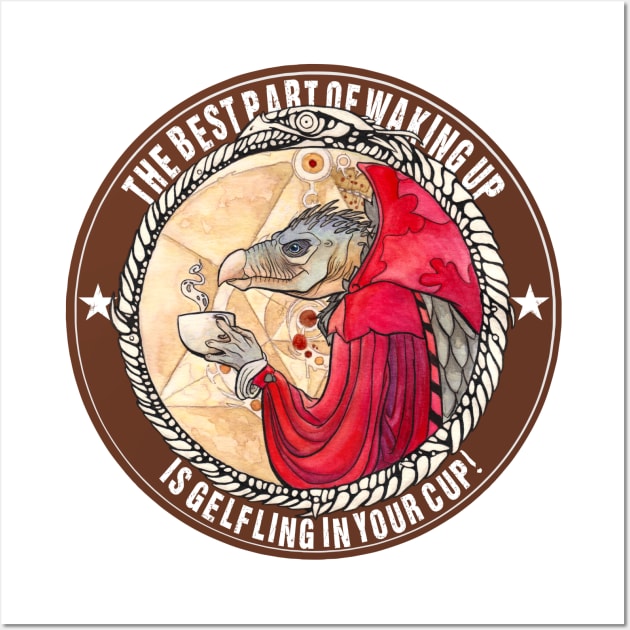 Skeksis Coffee (folgers version) Wall Art by charamath